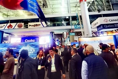 Dalian Haibao Foods Co ., Ltd . участва в Expo Seafood Expo Северна Америка 2...